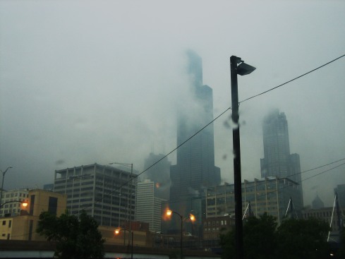 Tuesday:  ridiculous rain and fog